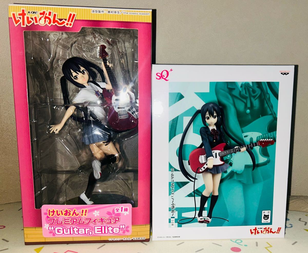 即決・送料込み けいおん 中野 梓 SQ プレミアムフィギュア 2体 即決・送料込み けいおん 中野 梓 SQ プレミアムフィギュア 2体