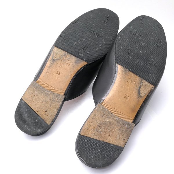 1円~GUCCI ミュール ホースビット ローファーサンダル #36 1円~GUCCI ミュール ホースビット ローファーサンダル #36