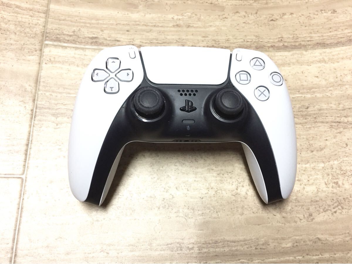 美品即決 PS5 デュアルセンス コントローラ ホワイト｜Yahoo