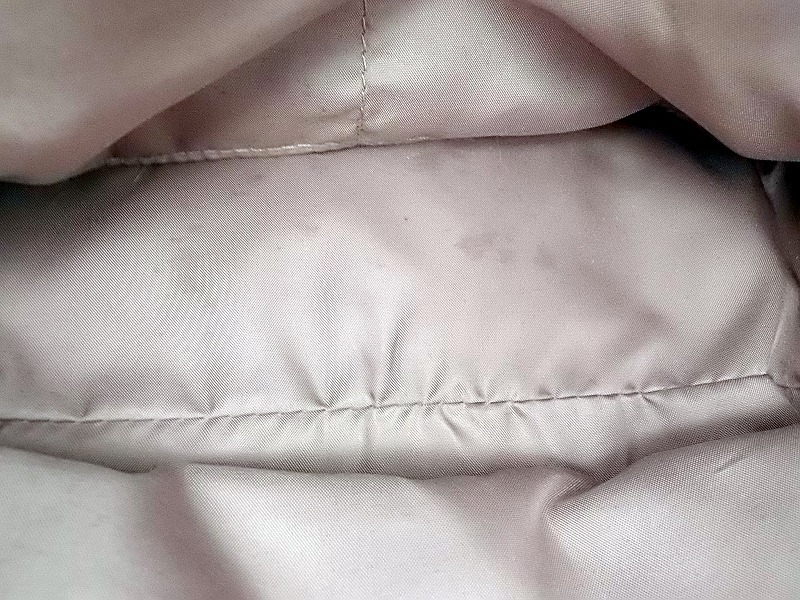 麻製トートバッグ/マチ広です■ROOTOTE/スーパープランニング ■口綴じた幅375×本体高210×底幅160㎜ ★内側/外側底に汚れ ■送料￥660～_画像4