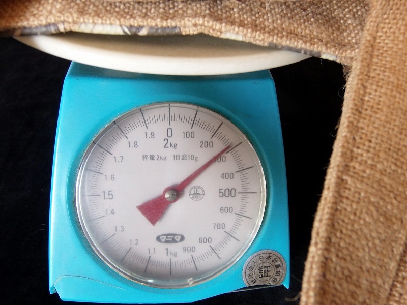 麻製トートバッグ/マチ広です■ROOTOTE/スーパープランニング ■口綴じた幅375×本体高210×底幅160㎜ ★内側/外側底に汚れ ■送料￥660～_画像10