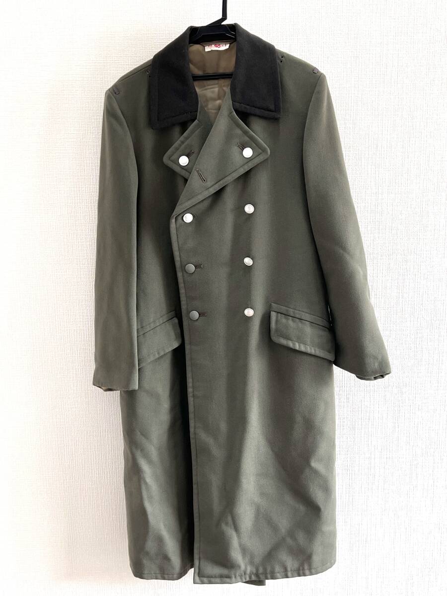 121、ドイツ軍 M48-1コート トレンチコート ロングコート 陸軍 121、ドイツ軍 M48-1コート トレンチコート ロングコート 陸軍