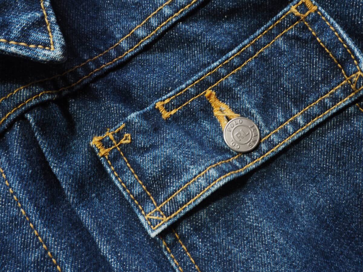 POLO JEANS CO.ラルフローレン デニムジャケット 124MJ M 90s POLO JEANS CO.ラルフローレン デニムジャケット 124MJ M 90s