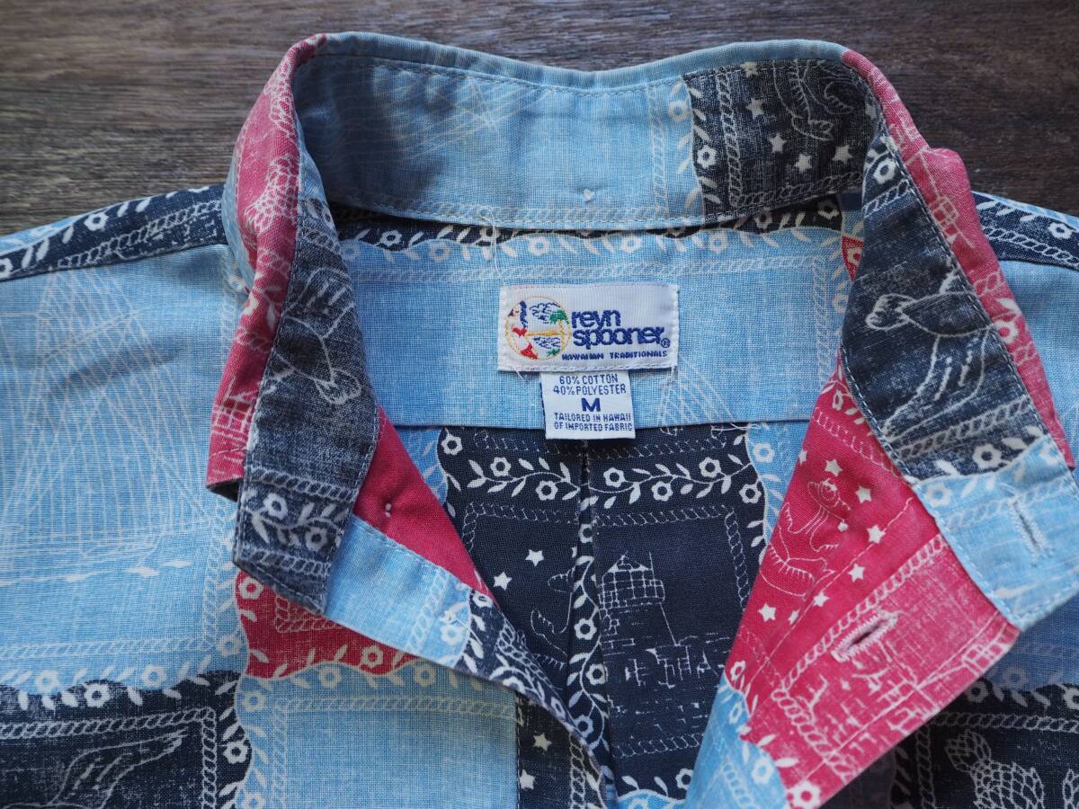 Reyn Spooner レインスプーナー スプーナークロス アロハシャツ Reyn Spooner レインスプーナー スプーナークロス アロハシャツ