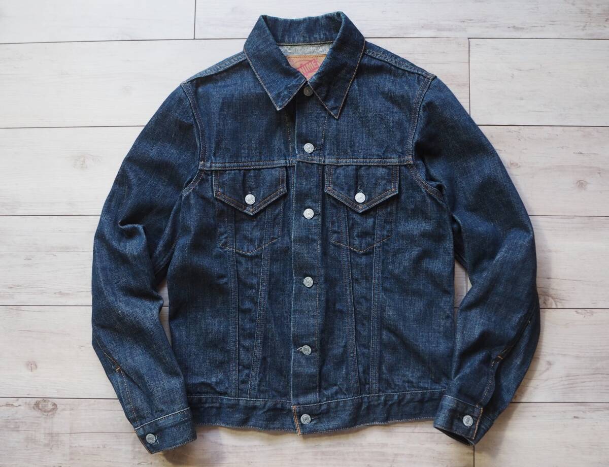ドゥニーム DENIME 4thデニムトラッカー 濃紺 40 Gジャン デニム ドゥニーム DENIME 4thデニムトラッカー 濃紺 40 Gジャン デニム