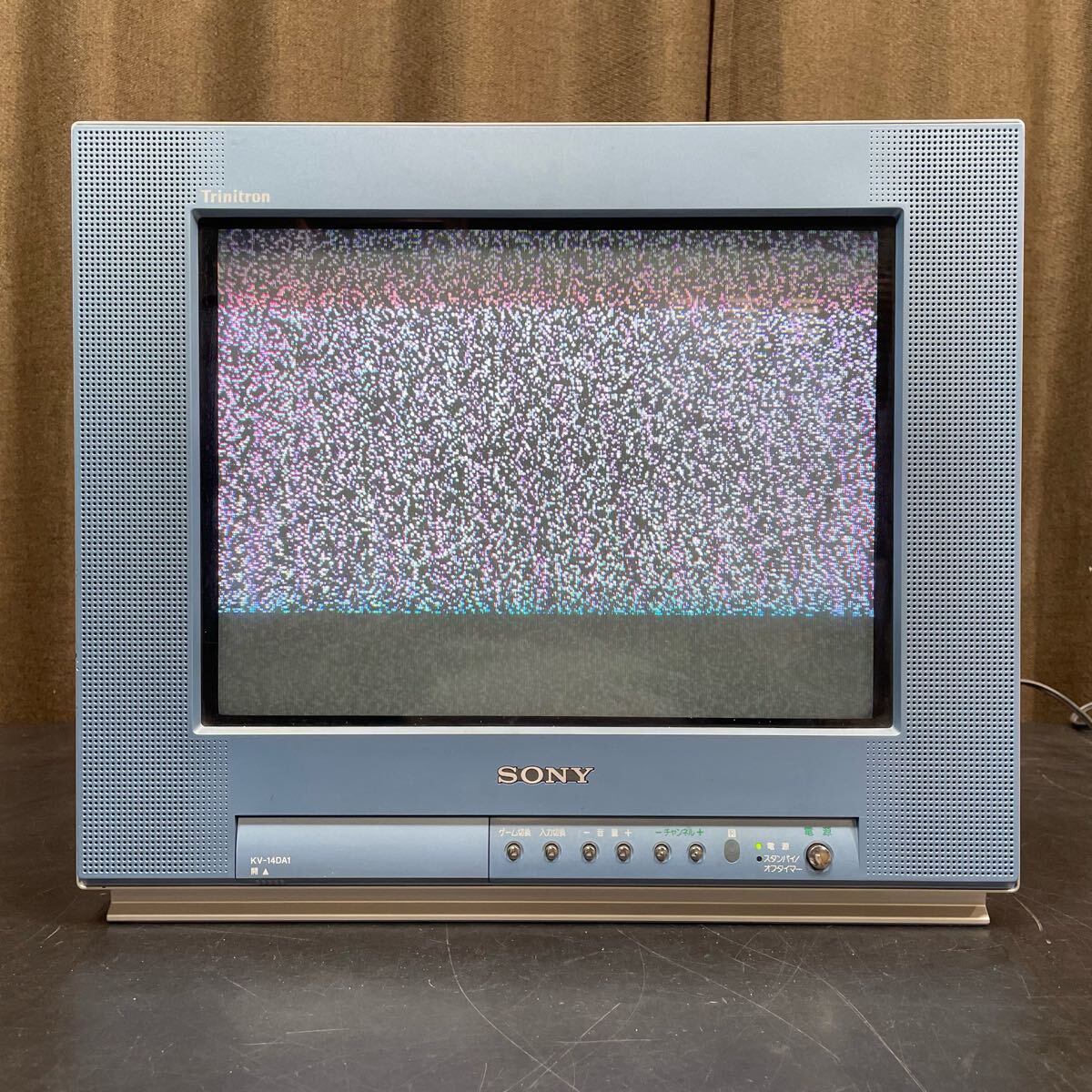 ZS-1090】SONY/ソニー Trinitron ブラウン管テレビ KV-14DA1 ZS-1090】SONY/ソニー Trinitron ブラウン管テレビ KV-14DA1