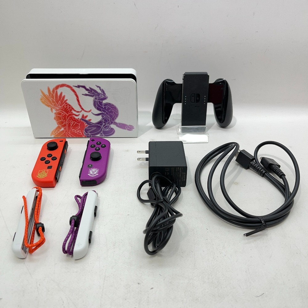 06w9660☆1円~ Nintendo Switch(有機ELモデル) スカーレット 06w9660☆1円~ Nintendo Switch(有機ELモデル) スカーレット