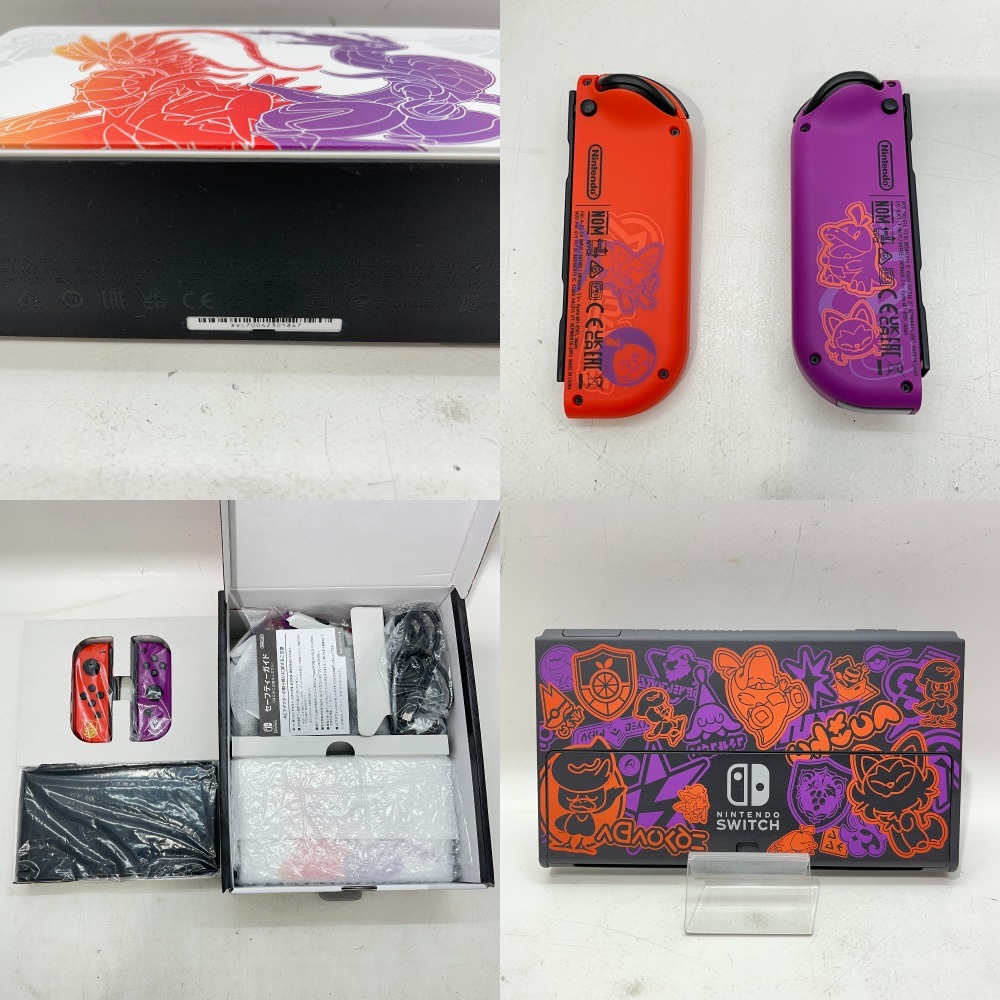 06w9660☆1円~ Nintendo Switch(有機ELモデル) スカーレット 06w9660☆1円~ Nintendo Switch(有機ELモデル) スカーレット