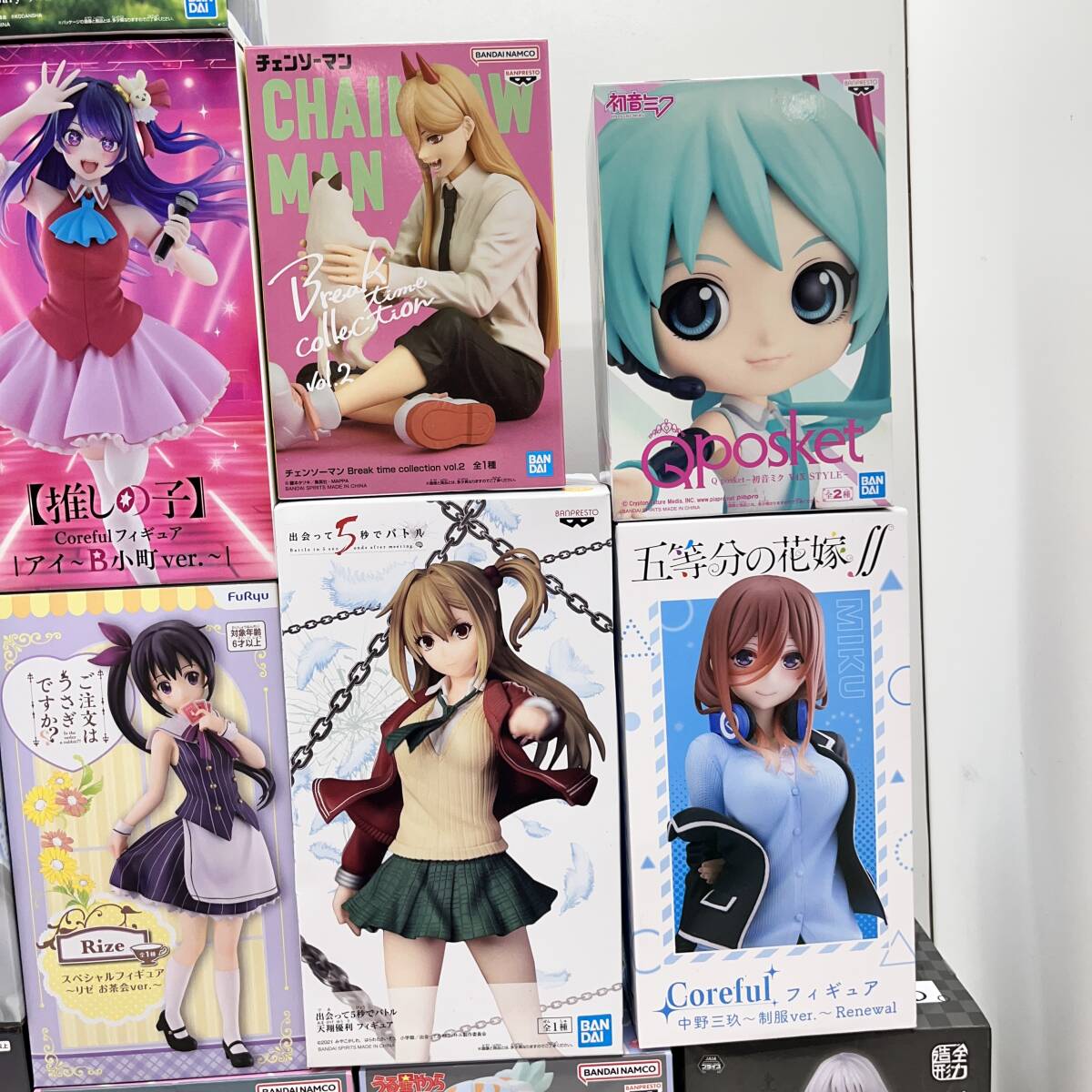06w9448 11-4 美少女プライズフィギュア 17体 まとめ売り 初音 06w9448 11-4 美少女プライズフィギュア 17体 まとめ売り 初音