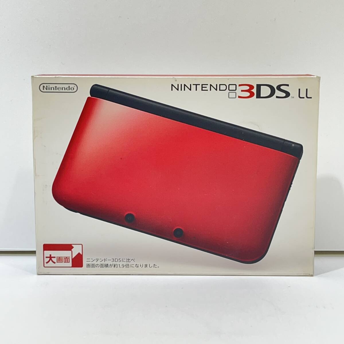 06w9721☆1円~ ニンテンドー3DS LL レッド×ブラック 【中古品 06w9721☆1円~ ニンテンドー3DS LL レッド×ブラック 【中古品