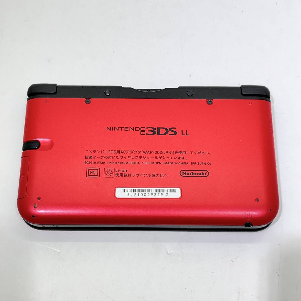 06w9951☆1円~ ニンテンドー3DS LL 本体 レッド×ブラック 箱 06w9951☆1円~ ニンテンドー3DS LL 本体 レッド×ブラック 箱