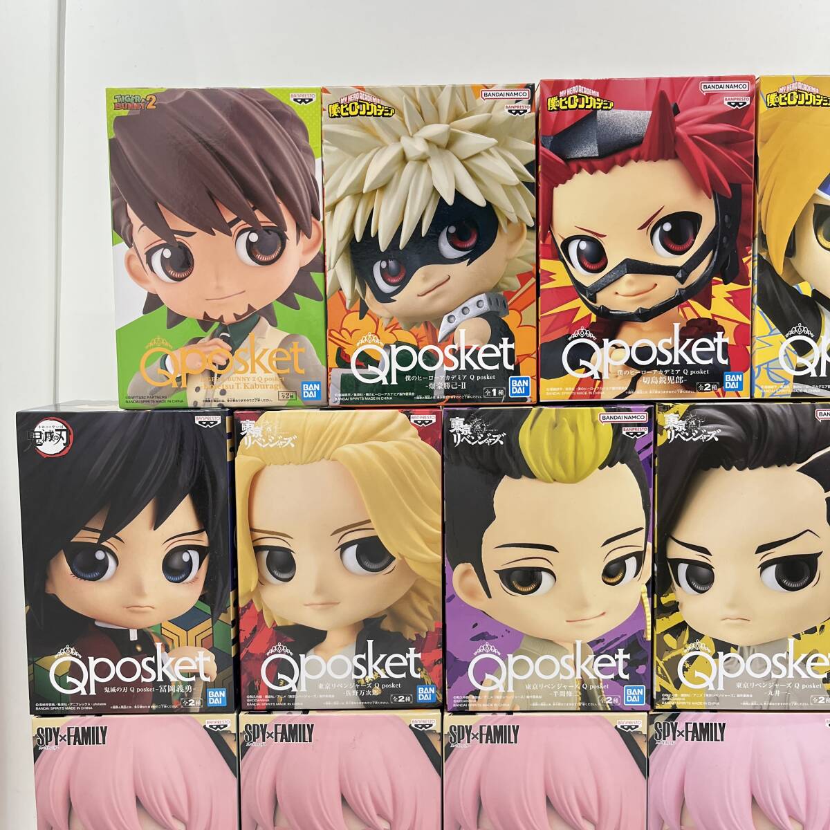 06w10041☆1円~Qposket フィギュア 17体 まとめ SPYFAMILY 06w10041☆1円~Qposket フィギュア 17体 まとめ SPYFAMILY
