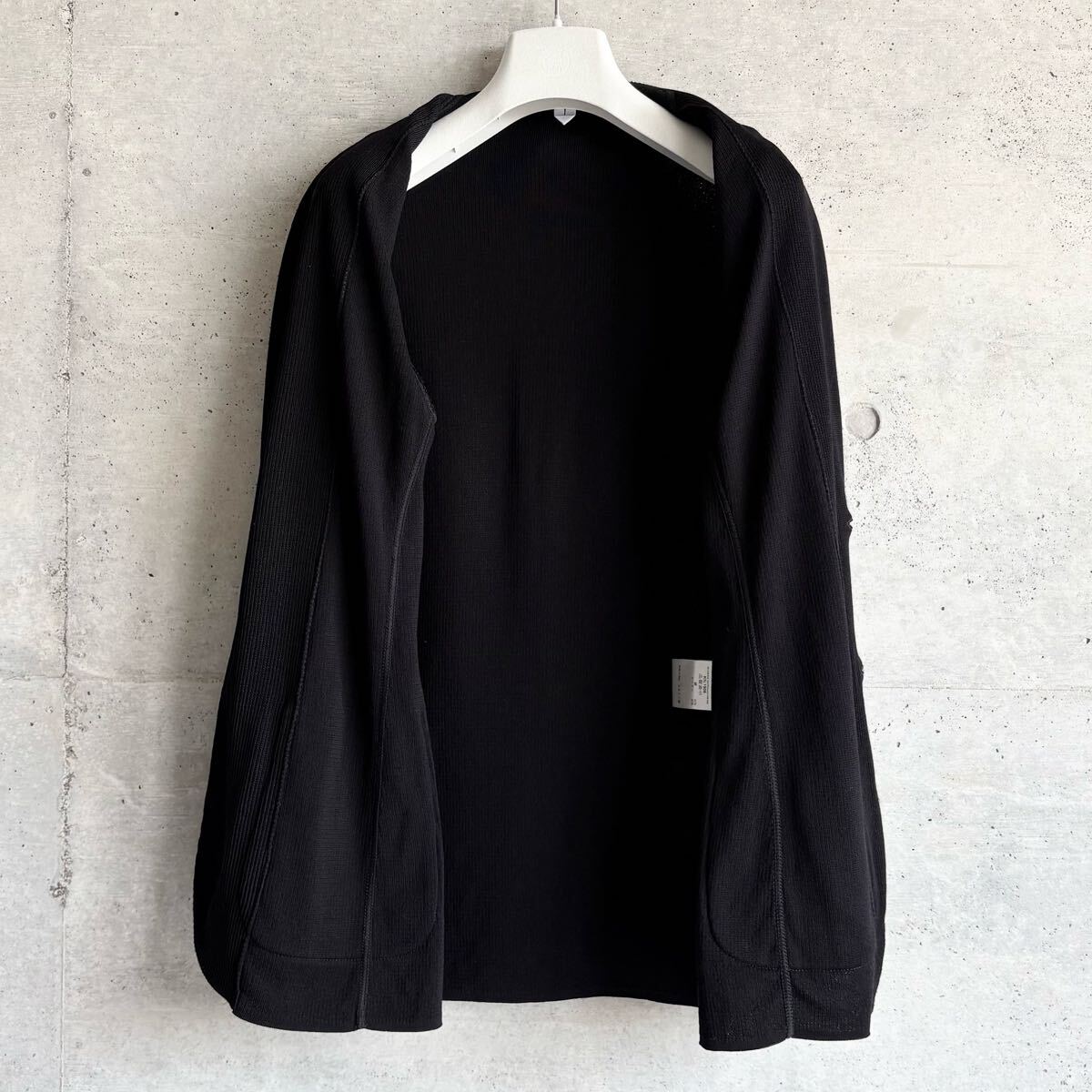  превосходный товар LARDINI 25SS вязаный tailored jacket M черный Lardini нынешний Anne темно синий боковой Benz b-tonie-ru зажим золотой кнопка 