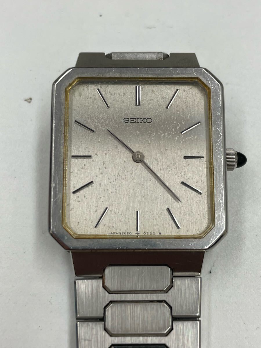 37.動作未確認・SEIKO セイコー Acier アシエ 2620-5080 37.動作未確認・SEIKO セイコー Acier アシエ 2620-5080