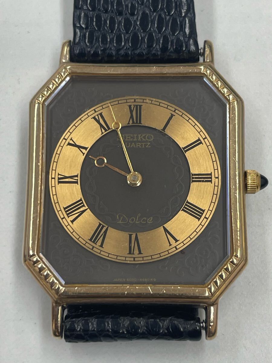 19.稼働品・SEIKO セイコー Dolce ドルチェ 6020-5960 ケース 19.稼働品・SEIKO セイコー Dolce ドルチェ 6020-5960 ケース
