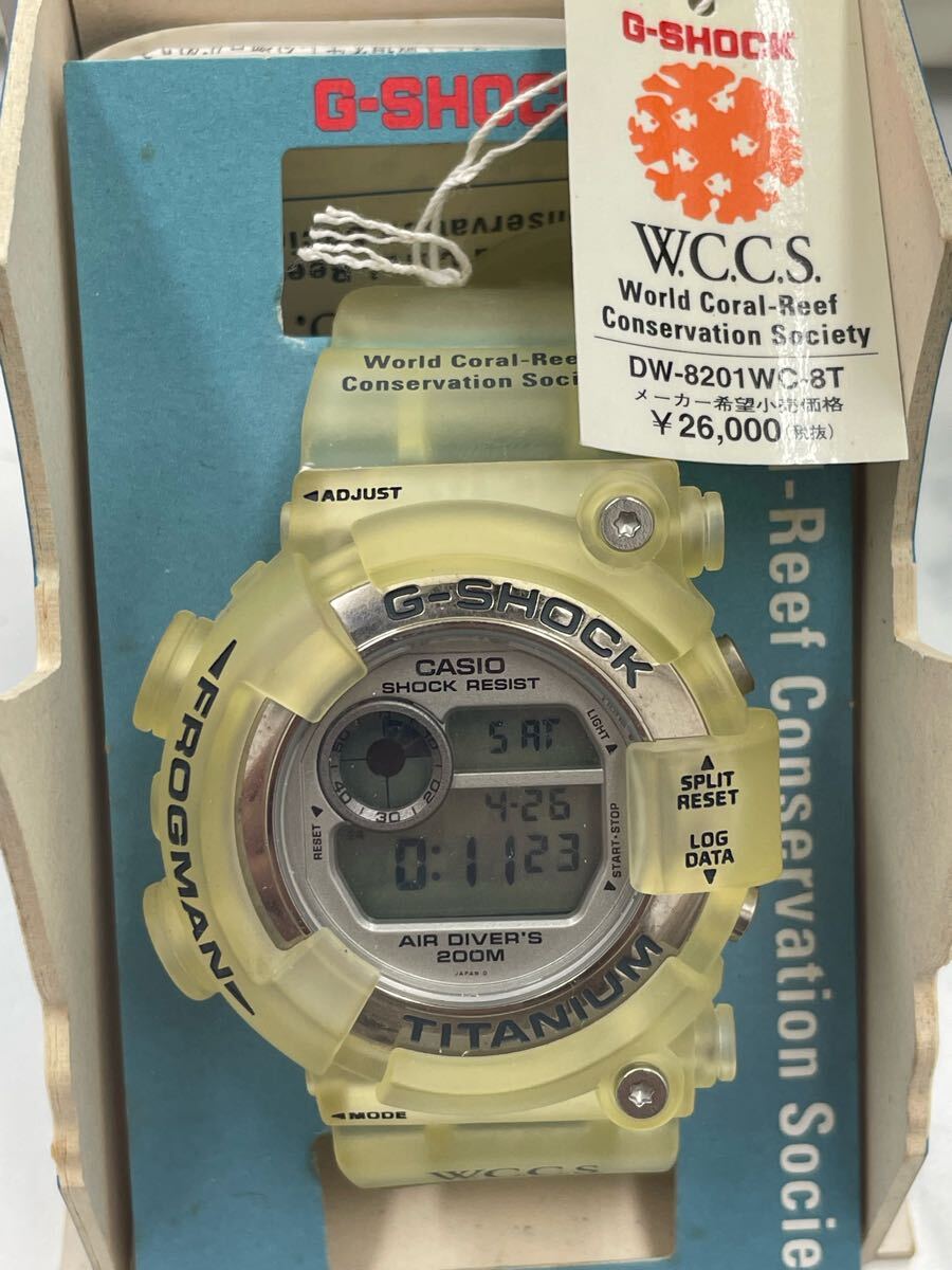 37.未使用・稼動品・CASIO カシオ G-SHOCK ジーショック FROGMAN 37.未使用・稼動品・CASIO カシオ G-SHOCK ジーショック FROGMAN