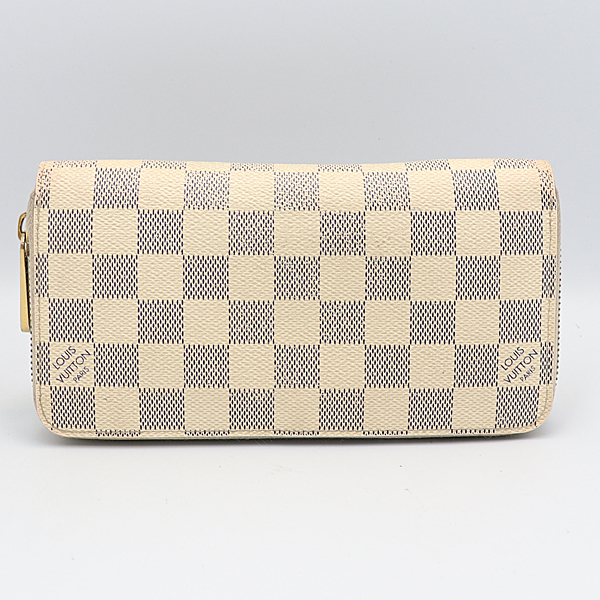 本物 LOUIS VUITTON(ルイヴィトン)ダミエ・アズール ジッピー 本物 LOUIS VUITTON(ルイヴィトン)ダミエ・アズール ジッピー