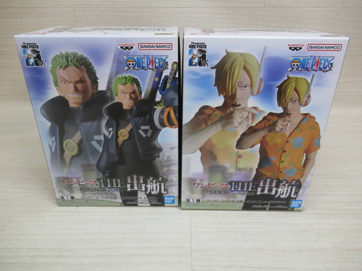09/A295☆フィギュア 2種セット☆ワンピース THE出航 -SANJI 09/A295☆フィギュア 2種セット☆ワンピース THE出航 -SANJI
