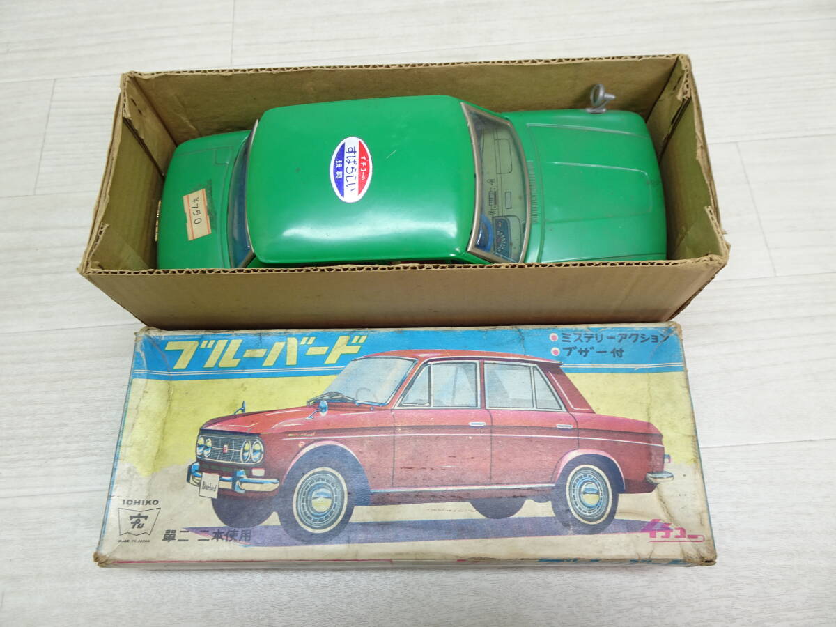 13/Ω105☆ イチコー ブルーバード ミニカー・昭和レトロ玩具 13/Ω105☆ イチコー ブルーバード ミニカー・昭和レトロ玩具