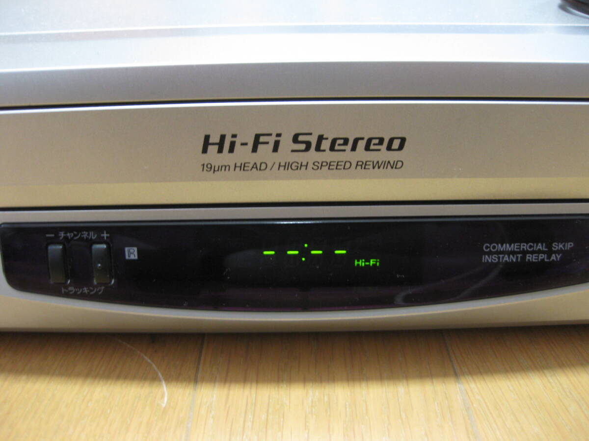 SONY VHSビデオデッキ SLV-NX1 中古完動品 リモコン付き (VHS SONY VHSビデオデッキ SLV-NX1 中古完動品 リモコン付き (VHS