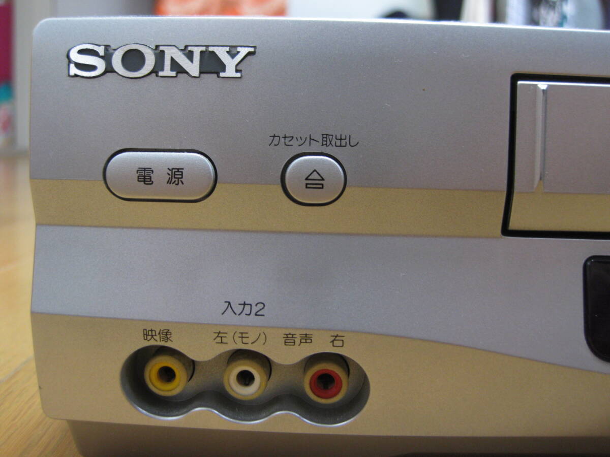 SONY VHSビデオデッキ SLV-NX1 中古完動品 リモコン付き (VHS SONY VHSビデオデッキ SLV-NX1 中古完動品 リモコン付き (VHS