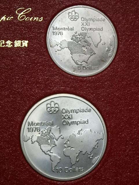 1976 カナダオリンピック記念 銀貨 4枚セット 材質 Sterling 1976 カナダオリンピック記念 銀貨 4枚セット 材質 Sterling