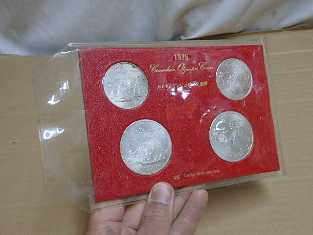 1976 カナダオリンピック記念 銀貨 4枚セット 材質 Sterling 1976 カナダオリンピック記念 銀貨 4枚セット 材質 Sterling