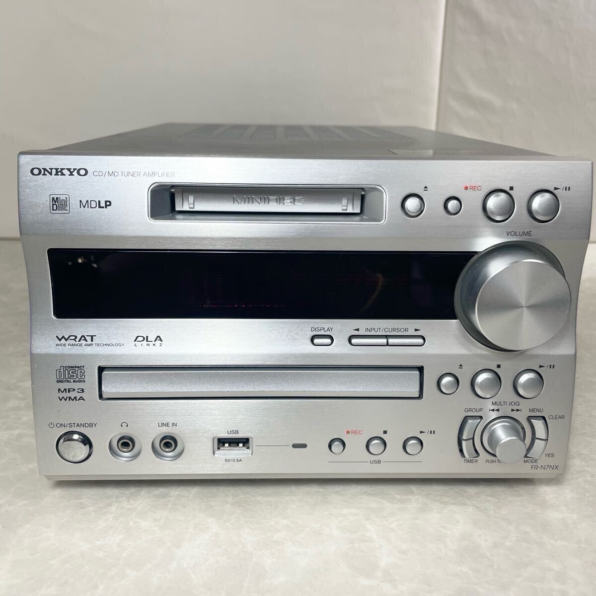 動作確認品】ONKYO CD MD アンプ スピーカー FR-N7NX D-N7NX 動作確認品】ONKYO CD MD アンプ スピーカー FR-N7NX D-N7NX