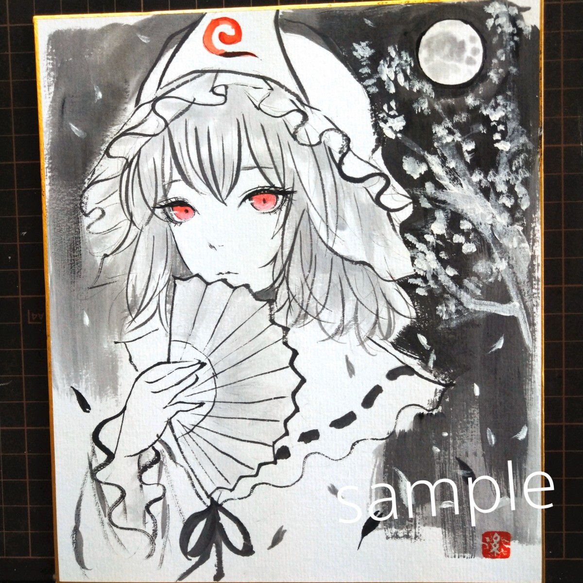 同人手描きイラスト 東方project 東方プロジェクト 6点セット 同人手描きイラスト 東方project 東方プロジェクト 6点セット