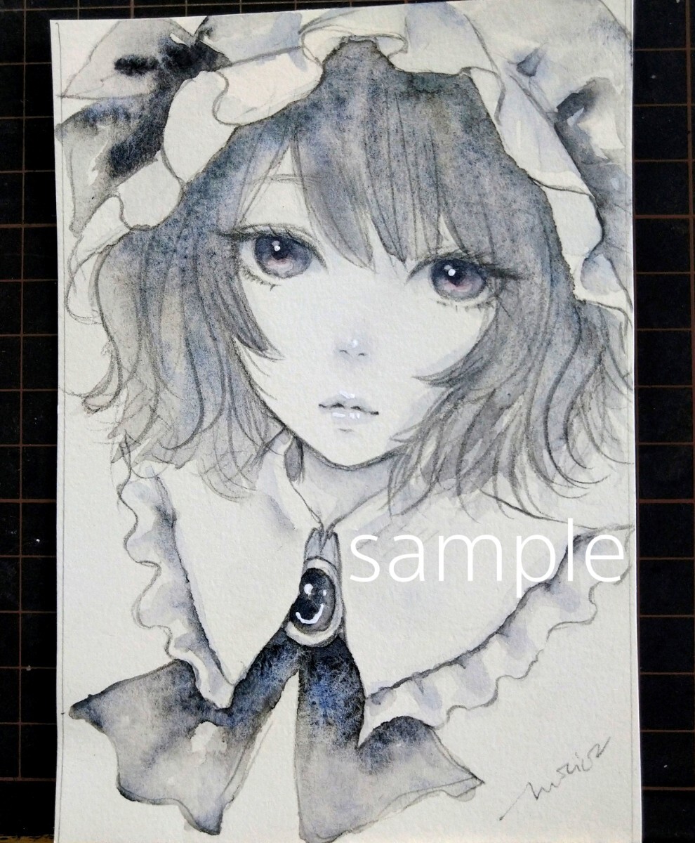 同人手描きイラスト 東方project 東方プロジェクト 6点セット 同人手描きイラスト 東方project 東方プロジェクト 6点セット