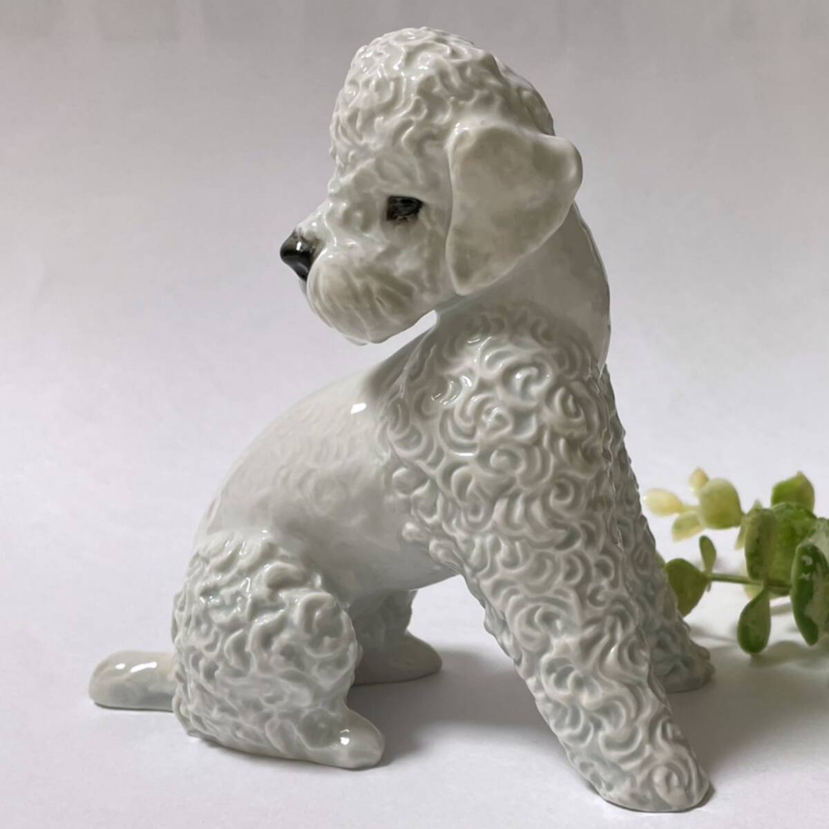 ローゼンタール ROSENTHAL プードル 豪華な犬のフィギュリン L A1】即決 ローゼンタール ROSENTHAL プードル 豪華な犬の