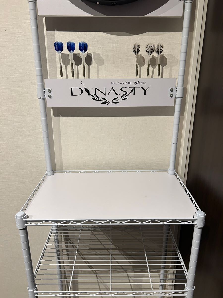 DYNASTY DY01 ホワイト ダーツ スタンド ダーツボード設置専用 DYNASTY DY01 ホワイト ダーツ スタンド ダーツボード設置専用