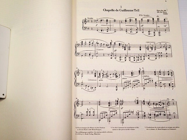 輸入楽譜 Annes de Plerinage, Premire Anne - Suisse(173)_画像4