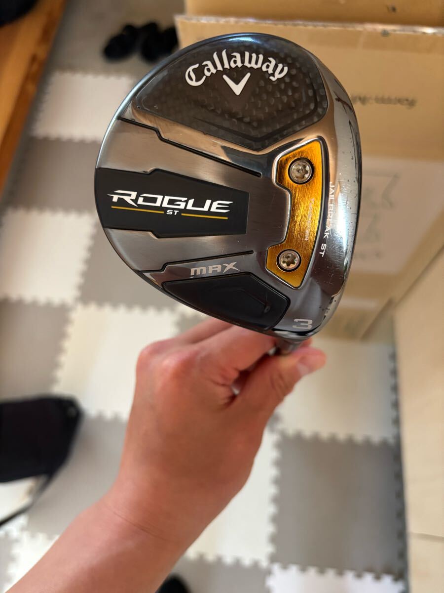 中古】キャロウェイ ROGUE ST MAX フェアウェイウッド 3W(15 中古】キャロウェイ ROGUE ST MAX フェアウェイウッド 3W(15