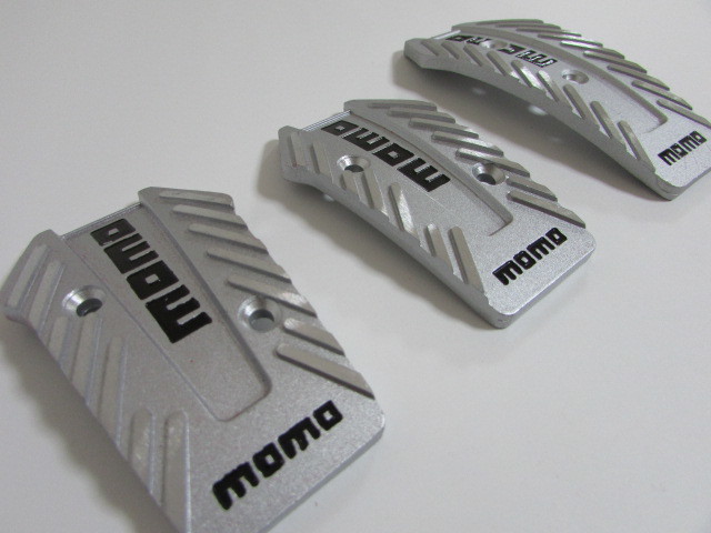 MOMO モモ ペダルセット シルバー NERO ネロ MT用_画像2