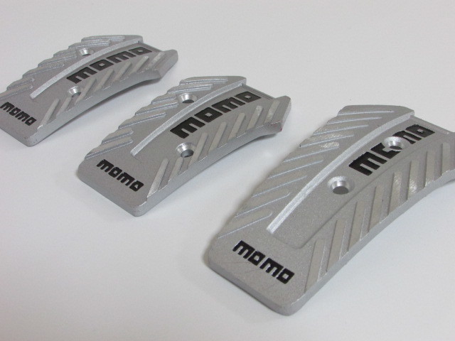 MOMO モモ ペダルセット シルバー NERO ネロ MT用_画像3