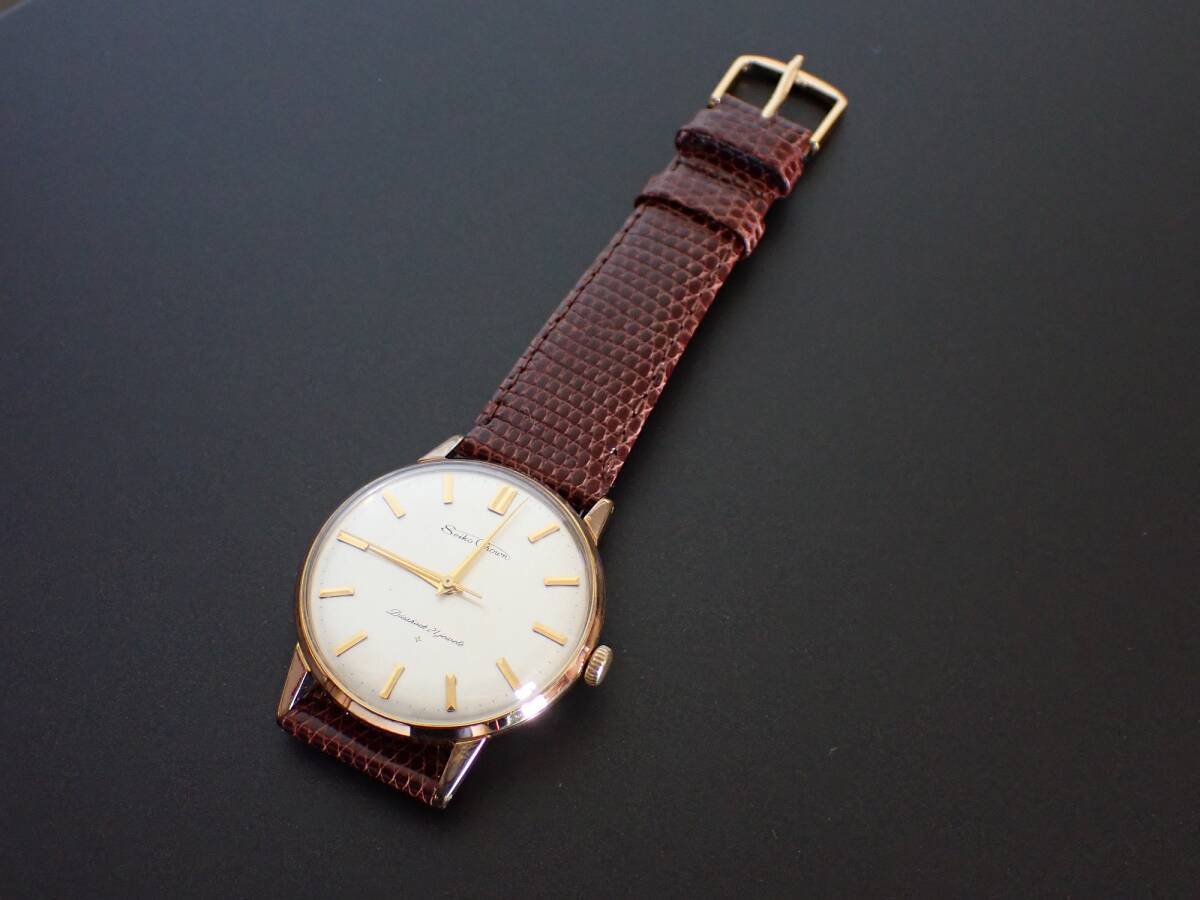 セイコー クラウン 21石 中古美品 手巻き 稼働中(セイコー セイコー クラウン 21石 中古美品 手巻き 稼働中(セイコー