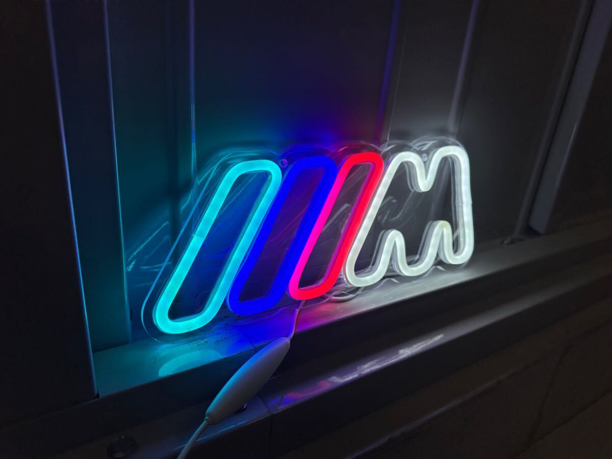 BMW neon автограф . часть магазин. оборудование орнамент гараж оборудование орнамент LED табличка LED american интерьер neon табличка неоновая трубка свет Гаваи m3 m4 m5 Benz 