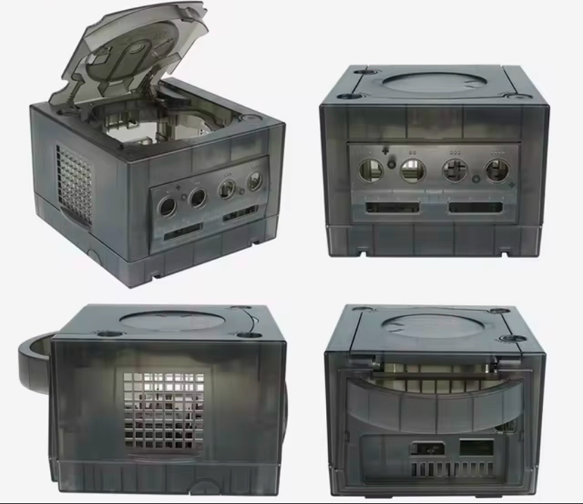  Game Cube корпус для замены ракушка экстерьер черный прозрачный прозрачный чёрный новый товар не использовался 
