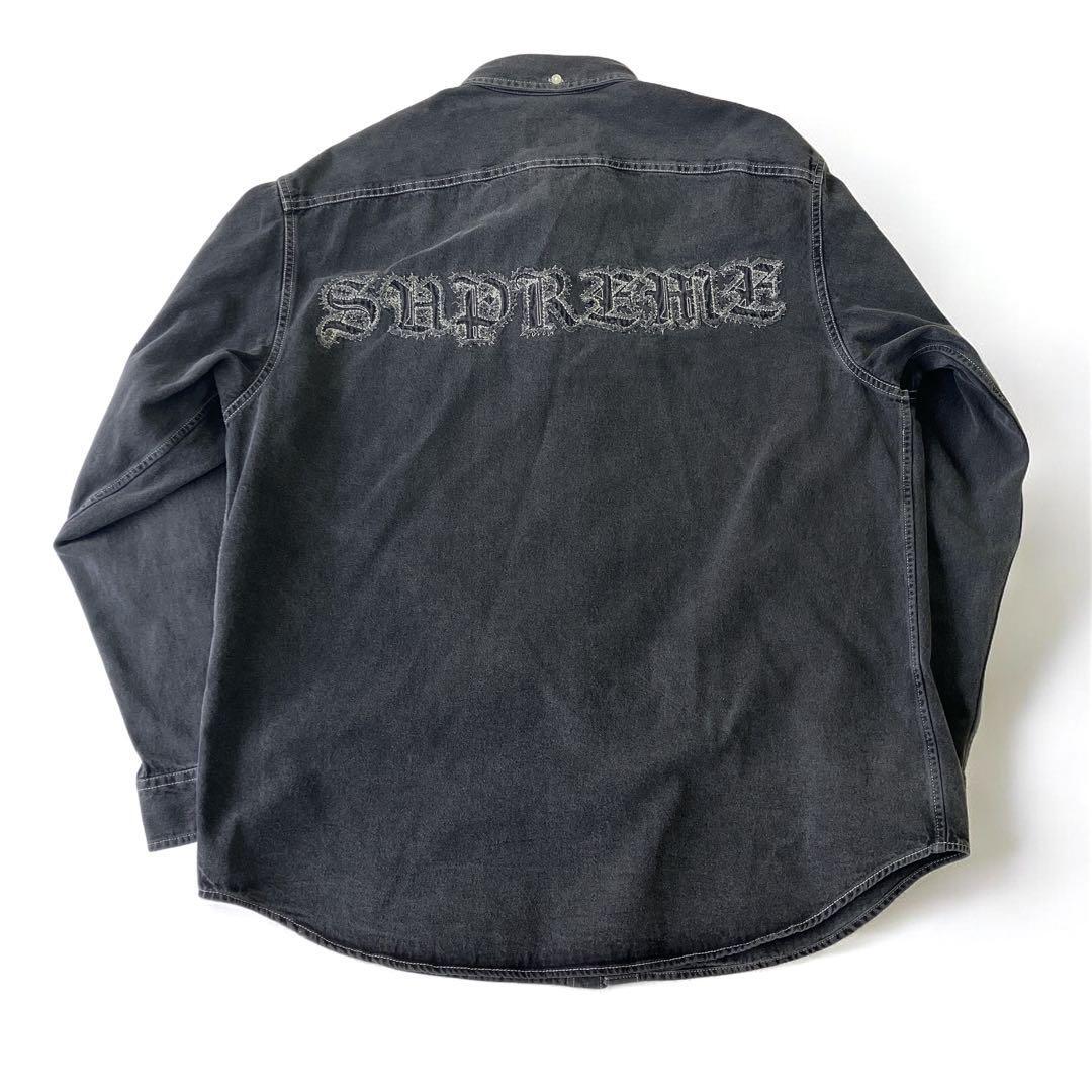 SUPREME 21AW「Applique Denim Shirt」 アップリケデニムシャツ SUPREME 21AW「Applique Denim Shirt」 アップリケデニムシャツ