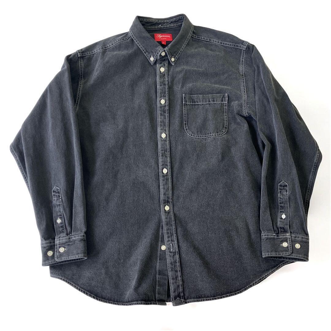 SUPREME 21AW「Applique Denim Shirt」 アップリケデニムシャツ SUPREME 21AW「Applique Denim Shirt」 アップリケデニムシャツ