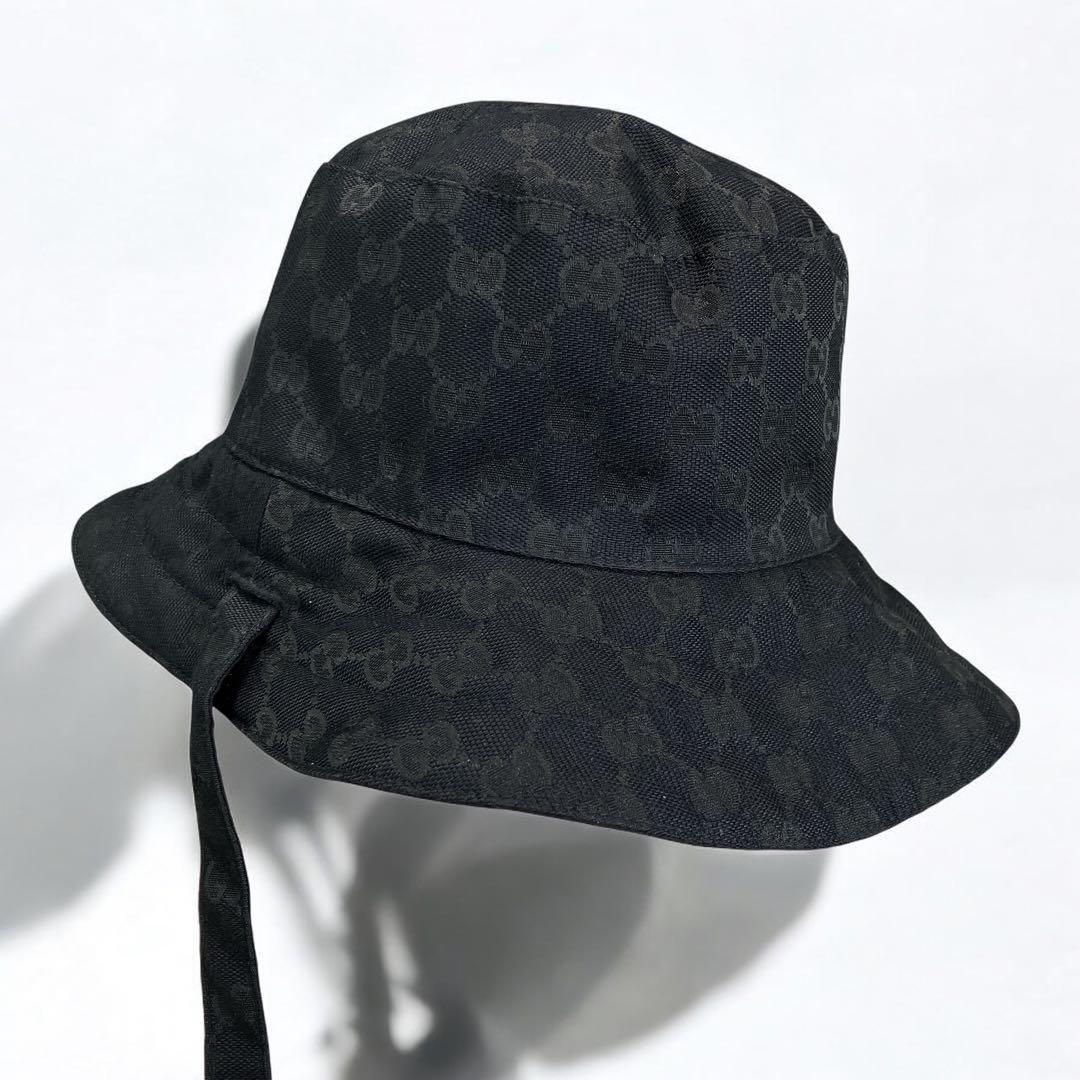 GUCCI グッチ GGキャンバス ナイロン リバーシブルハット GUCCI グッチ GGキャンバス ナイロン リバーシブルハット