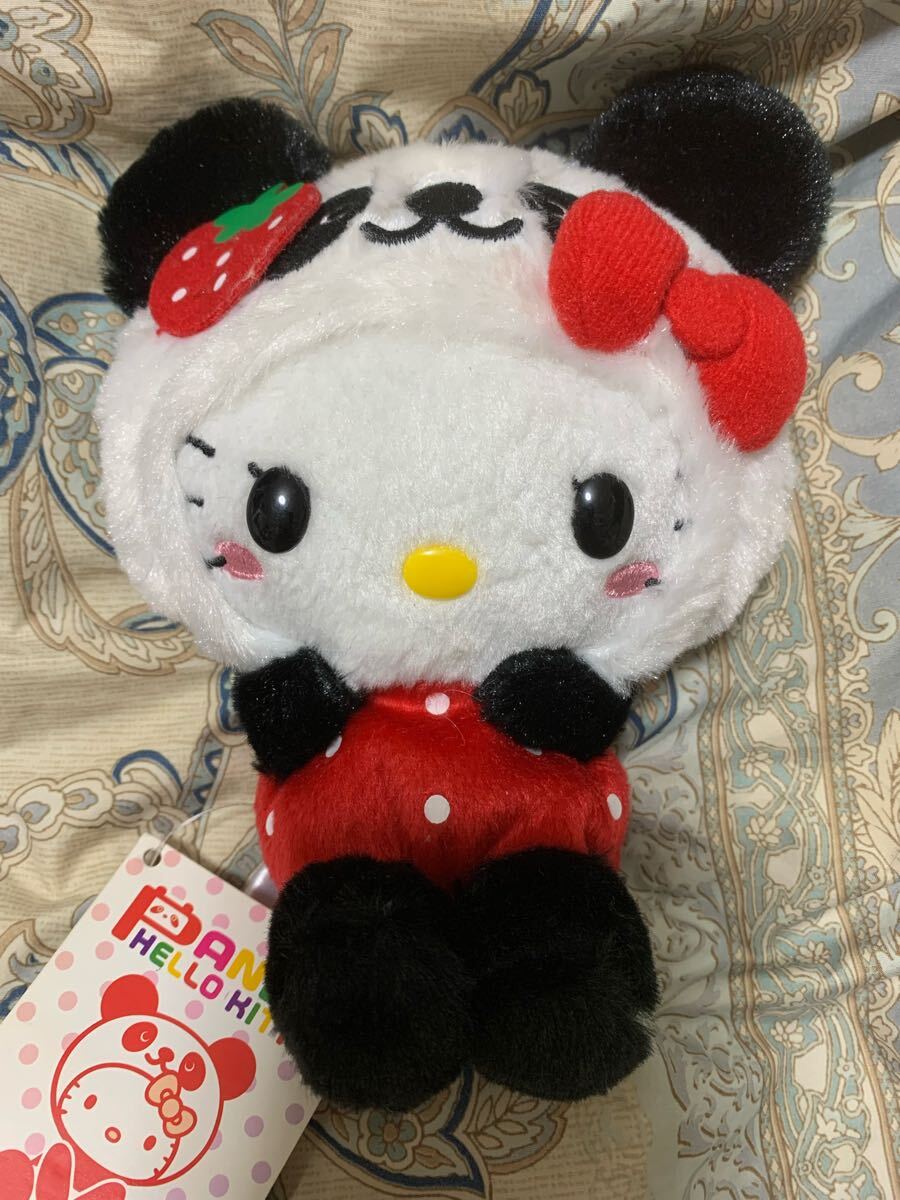 サンリオ ハローキティ パンダいちご ぬいぐるみ 2点セット 2011年製 Yahoo!オークション - パンダ ハローキティ ぽてぽていちご