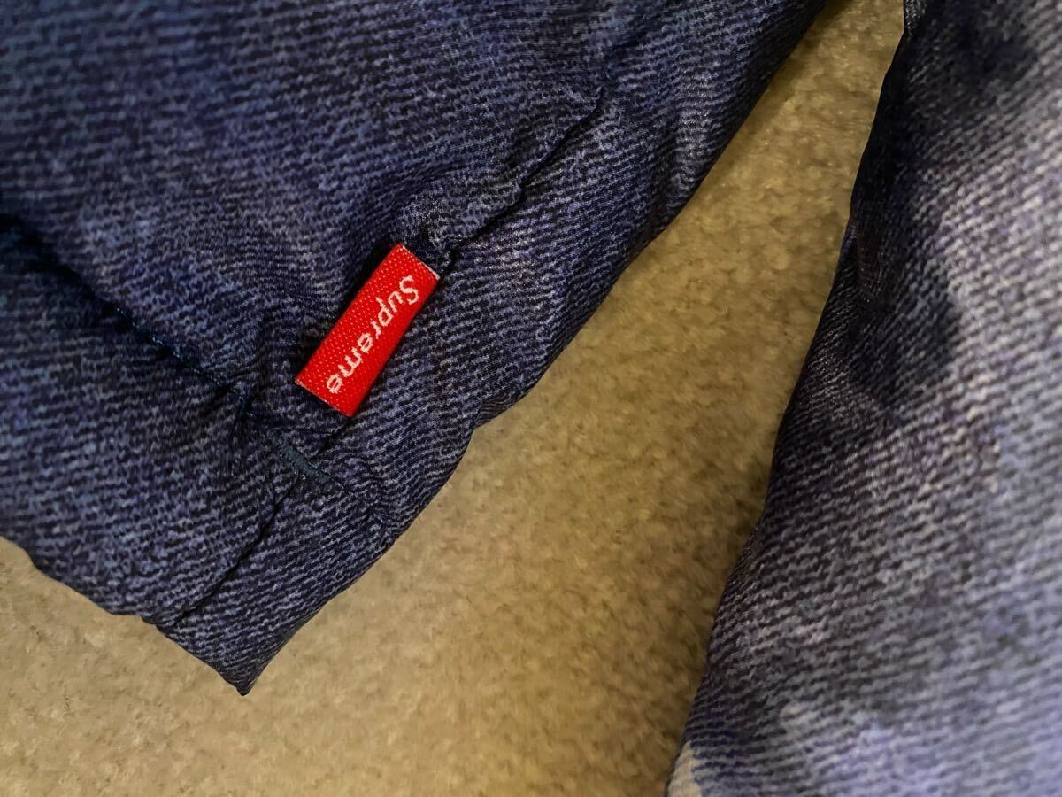 新品未使用品 Supreme The North Face Bleached Denim Print 新品未使用品 Supreme The North Face Bleached Denim Print