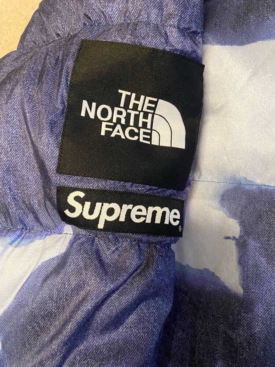 新品未使用品 Supreme The North Face Bleached Denim Print 新品未使用品 Supreme The North Face Bleached Denim Print