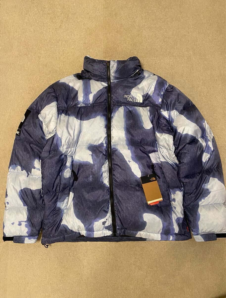 新品未使用品 Supreme The North Face Bleached Denim Print 新品未使用品 Supreme The North Face Bleached Denim Print
