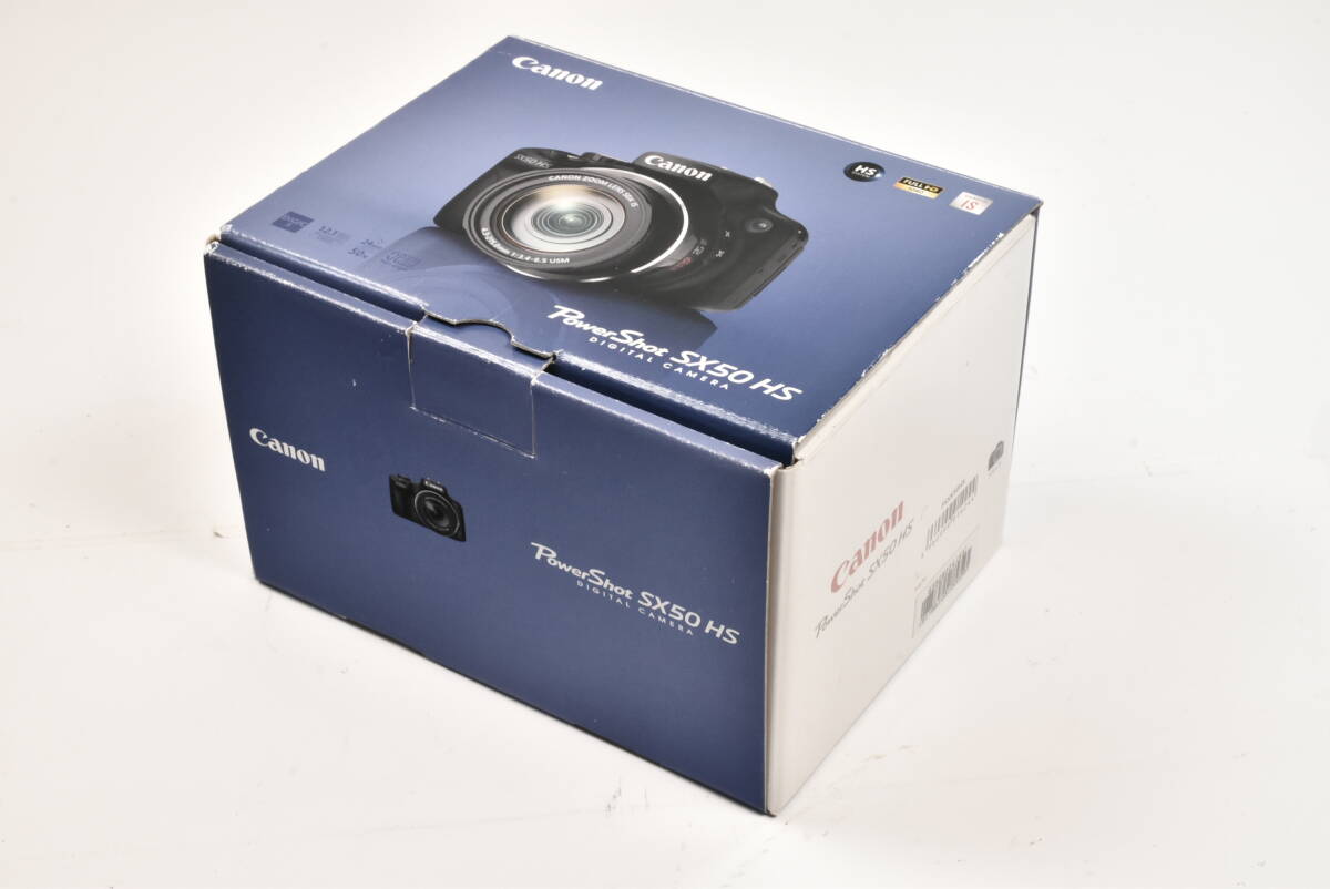 Canon キャノン PowerShot SX50 HS ブラック 空箱 ケース 純正品 EF-TN-YO2676_画像5