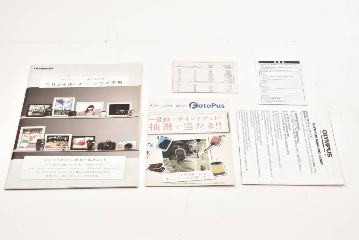 OLYMPUS オリンパス OM-D E-M10 レンズキット シルバー 空箱 EF-TN-YO2681