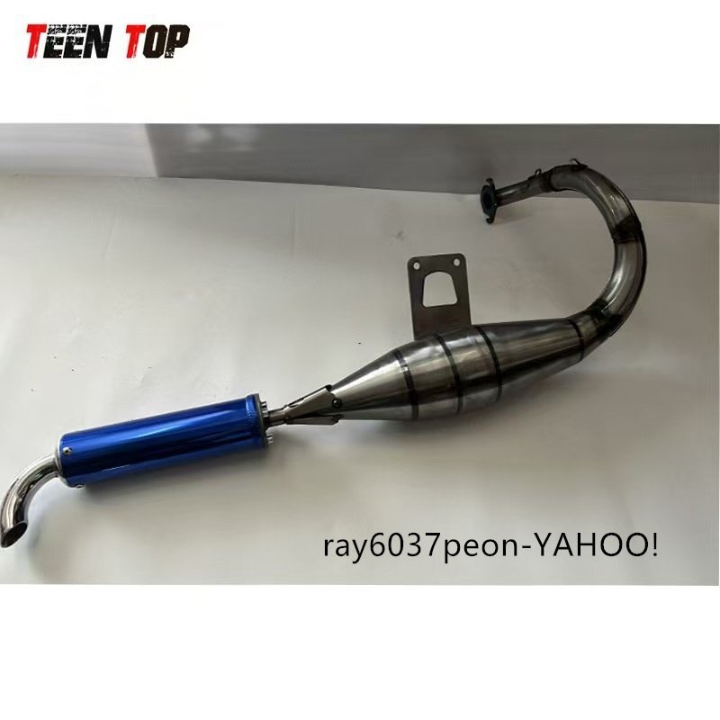 【DIO50 改装マフラー】ホンダDIO AF18/AF24/AF27/AF28/AF30用 直管タイプ スクーター用 ステンレス＆アルミ製_画像5