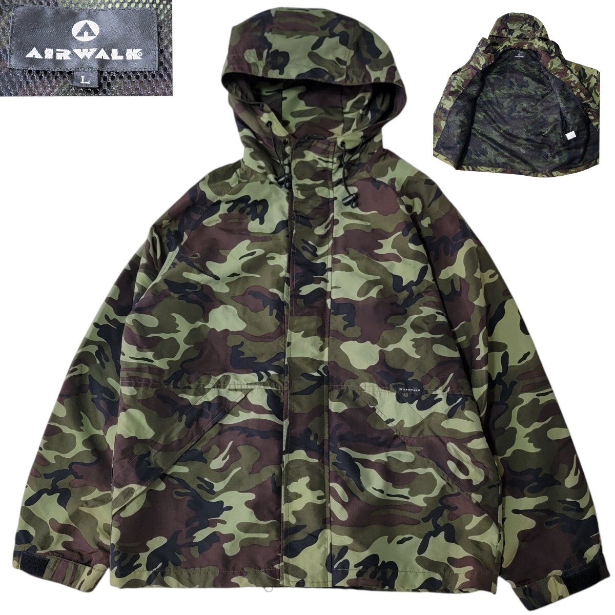 レア】90S~00S AIRWALK エアウォーク U S ARMYモチーフ L レア】90S~00S AIRWALK エアウォーク U S ARMYモチーフ L